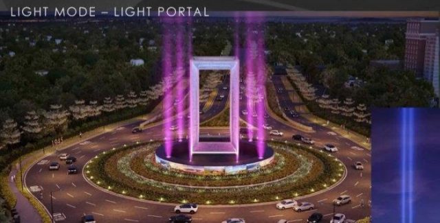 Bundaran Badami Karawang.