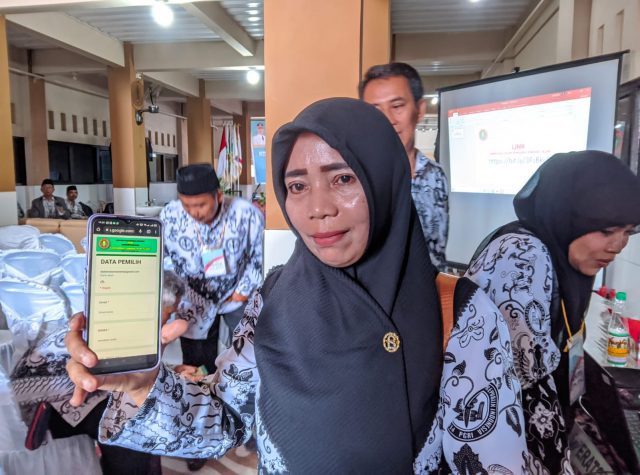 E-voting PGRI Karawang