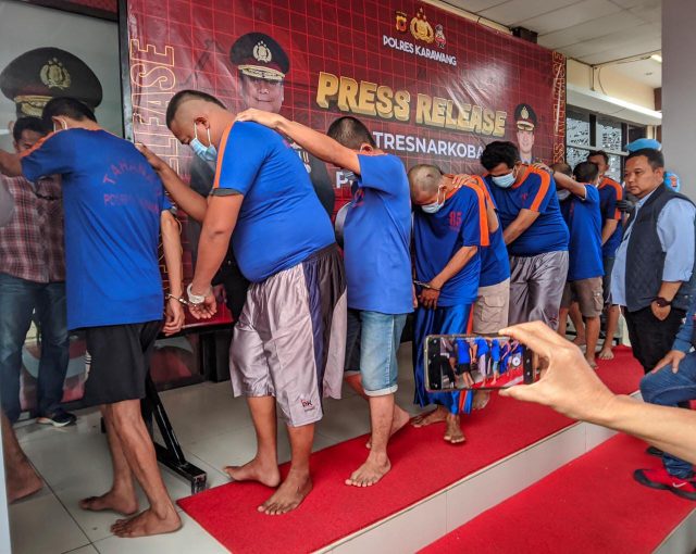 Pengedar narkotika di Karawang ditangkap