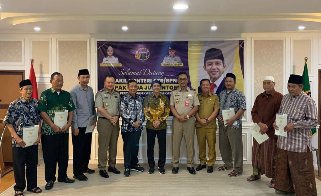 Wamen ATR/BPN di Karawang