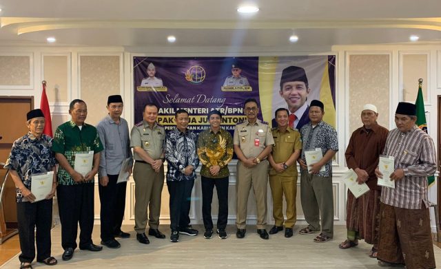 Wamen ATR/BPN di Karawang