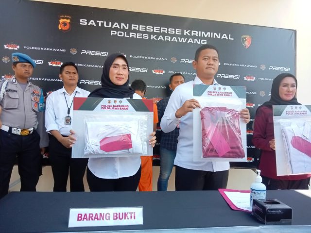 Pelaku pelecehan seksual di karawang ditangkap
