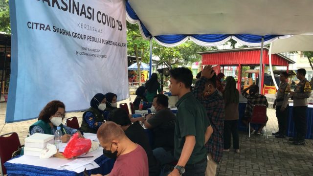 CSG Peduli vaksinasi booster