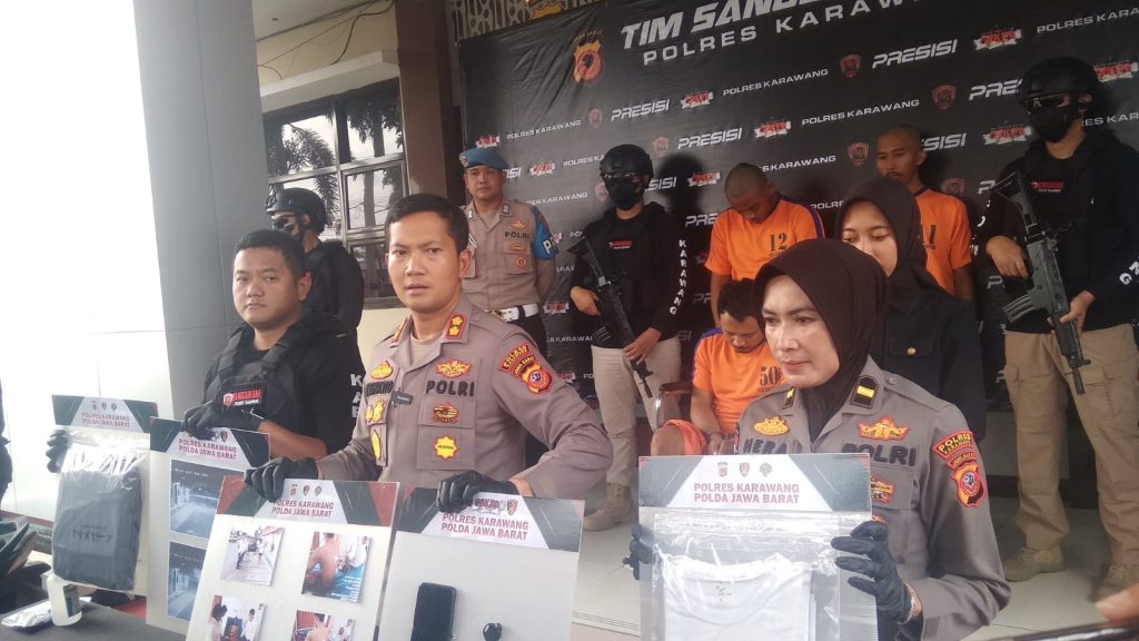 Geng motor setrum remaja Karawang