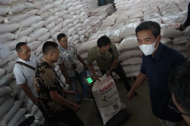 Stok pupuk subsidi lebaran 2023