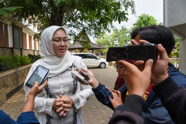 Posko pengaduan THR Purwakarta