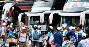 Mudik gratis polres subang