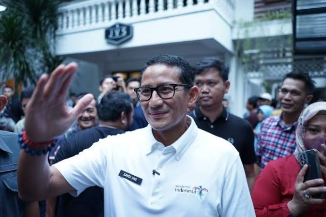 Menparekraf sandiaga uno go kif 2023