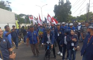 Kampanyekan Hidup Sehat, NasDem Karawang Konvoi Sepeda Daftarkan Bacaleg Bacaleg Nasdem karawang