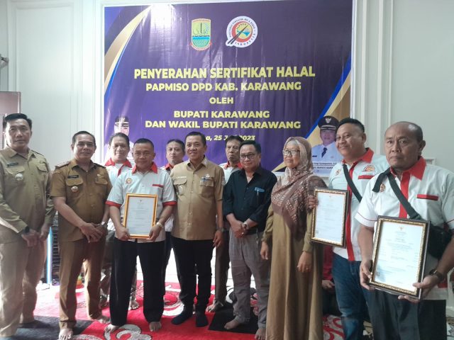 Sertifikat halal papmiso karawang