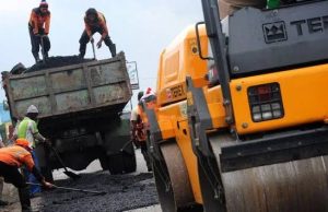 Perbaikan jalan di bekasi