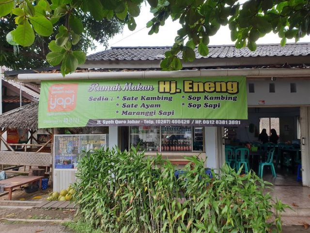 Kuliner legendaris Karawang hj eneng