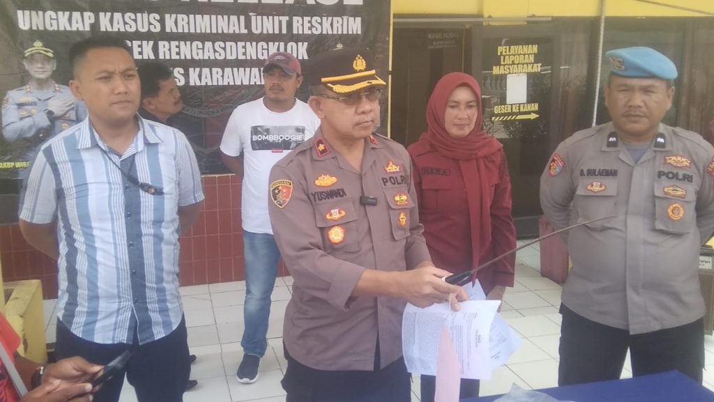 Pembacok pelajar di karawang diciduk