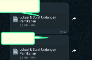 Penipuan undangan file apk