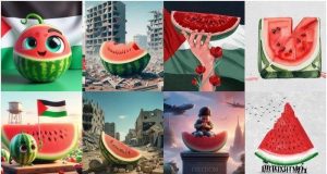 Makna semangka bagi palestina