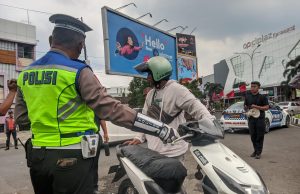 Polisi Razia knalpot di karawang