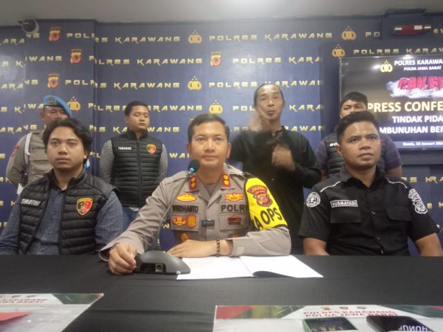 Pembunuh bayaran di karawang ditangkap