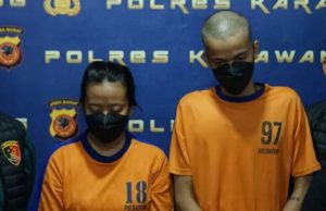 Ossy habisi suami di karawang