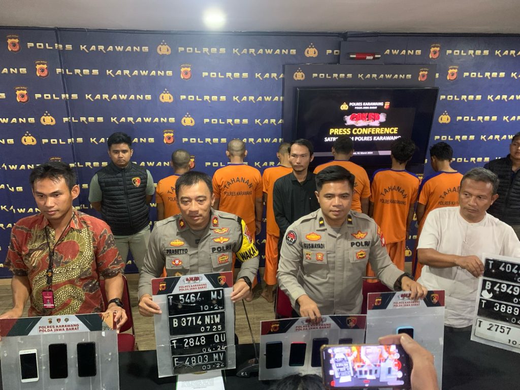 Penadah motor curian di karawang