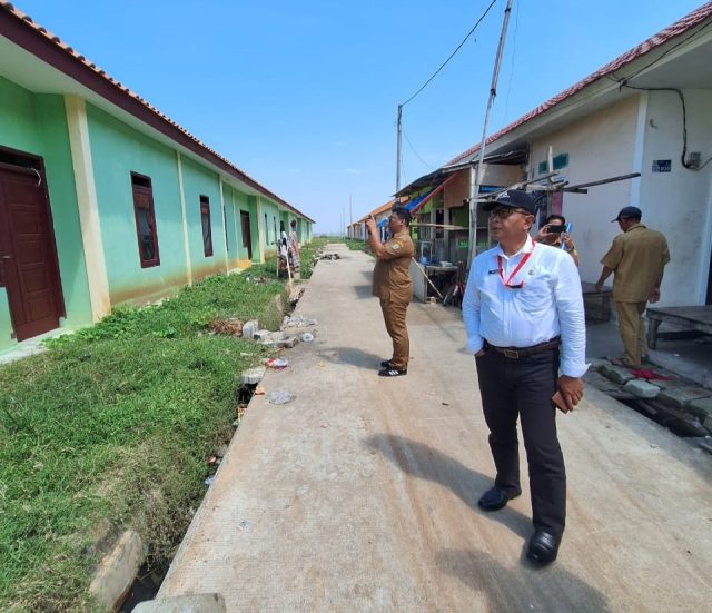 Rumah warga terdampak banjir rob di karawang