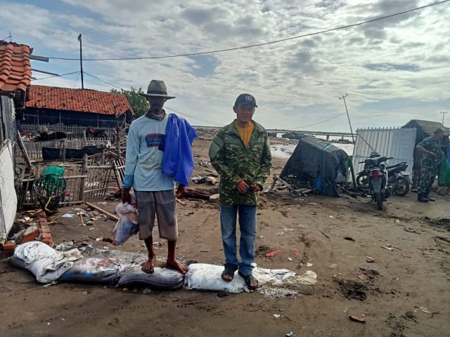 Banjir rob terjang karawang