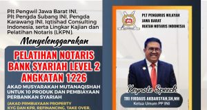 Pengwil ini jabar pelatihan notaris
