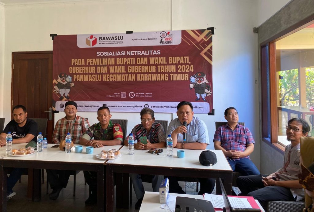 Panwascam karawang timur pilkada 2024