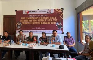 Panwascam Karawang Timur Pelototi Potensi Kecurangan Pilkada 2024 Panwascam karawang timur pilkada 2024
