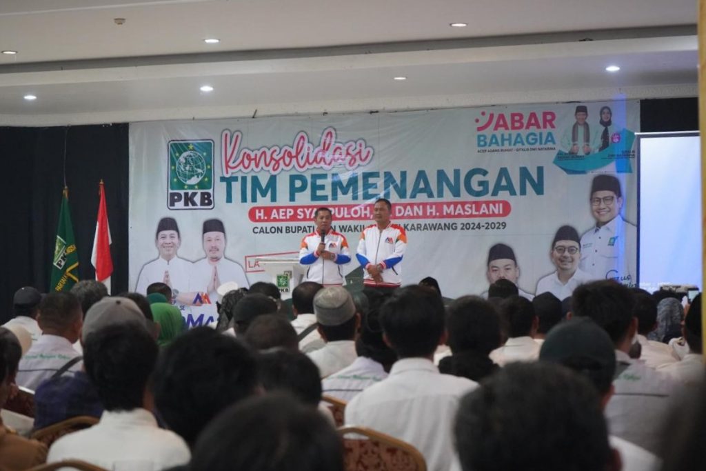 Konsolidasi pkb karawang menangkan aep-maslani