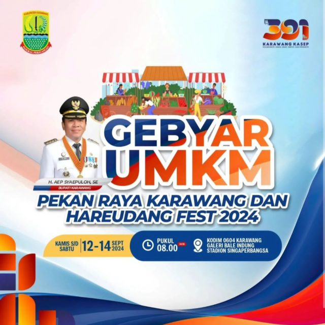 Pekan raya gebyar umkm pemkab karawang