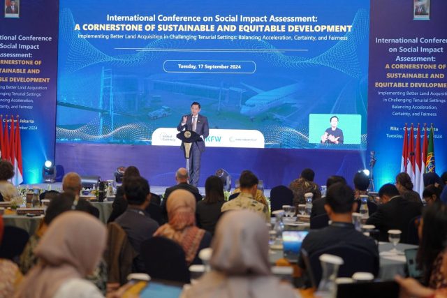 Menteri ahy konferensi internasional