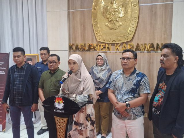 Kpu karawang tetapkan paslon