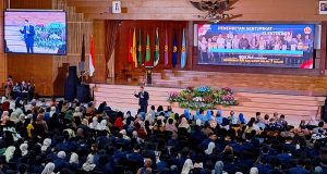 Menteri ahy kuliah umum di unpad