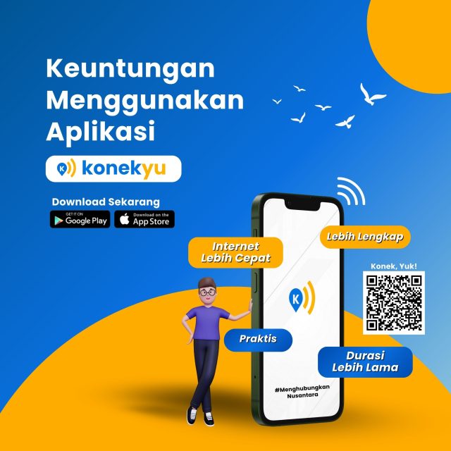 Konekyu wifi gratis di karawang