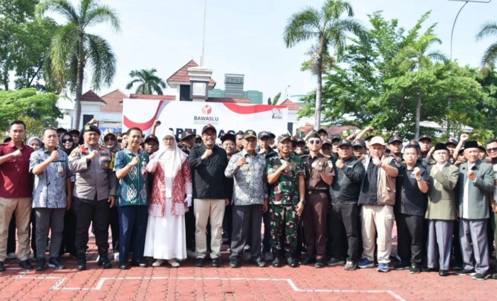 Apel siaga masa tenang pilkada karawang