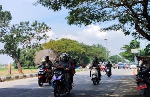 Arus balik lebaran di karawang