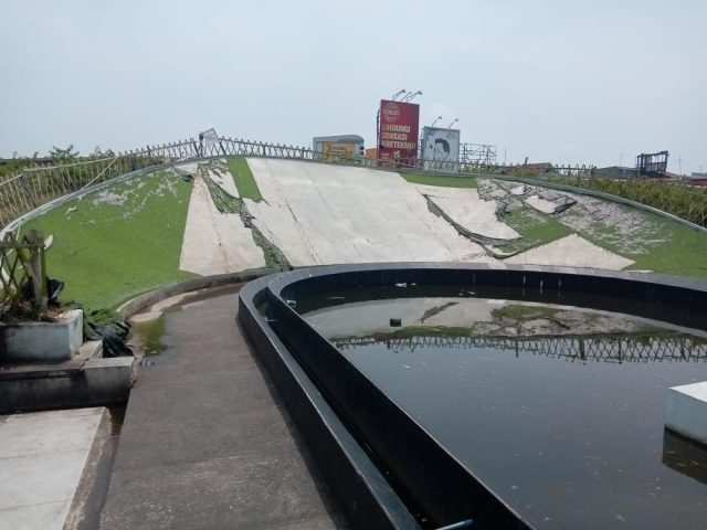 Kondisi alun-alun karawang