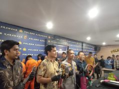 Pelaku pembobolan minimarket karawang