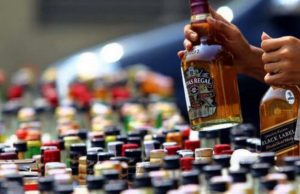 Minol tanpa izin resmi di karawang