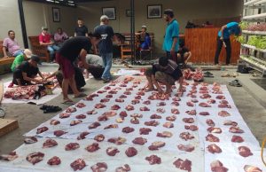 Pwi karawang salurkan daging kurban