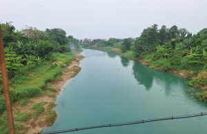 Heboh Sungai Citarum di Karawang Berubah Warna Jadi Biru Kehijauan, Diduga Tercemar Limbah Industri Sungai citarum karawang berubah warna