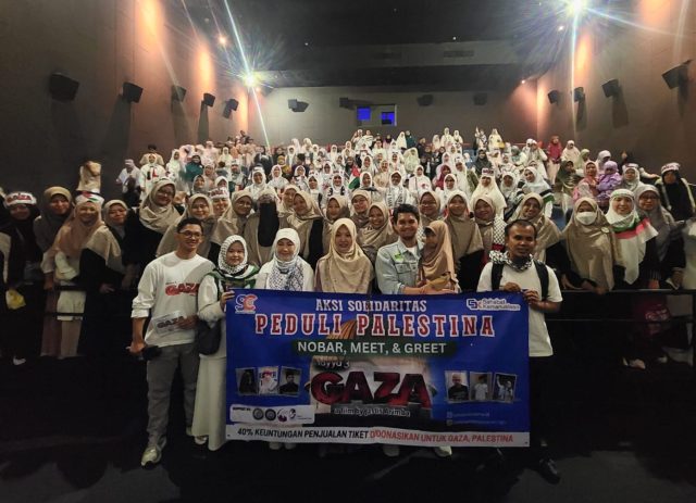 Nobar film hayya 3 di karawang