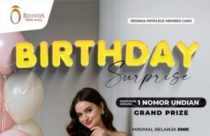 Ultah juli di resinda park mall