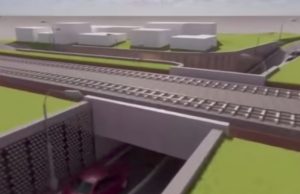 Underpass gorowong di karawang