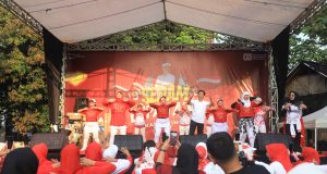 Senam Bersama bupati Purwakarta