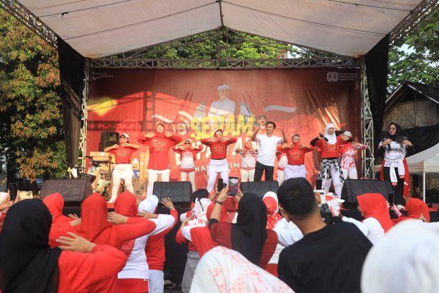 Senam Bersama bupati Purwakarta