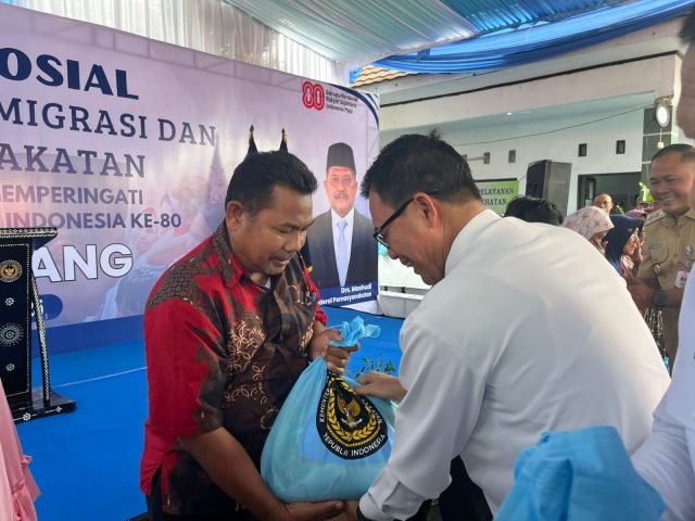 Sembako kementerian imipas di karawang