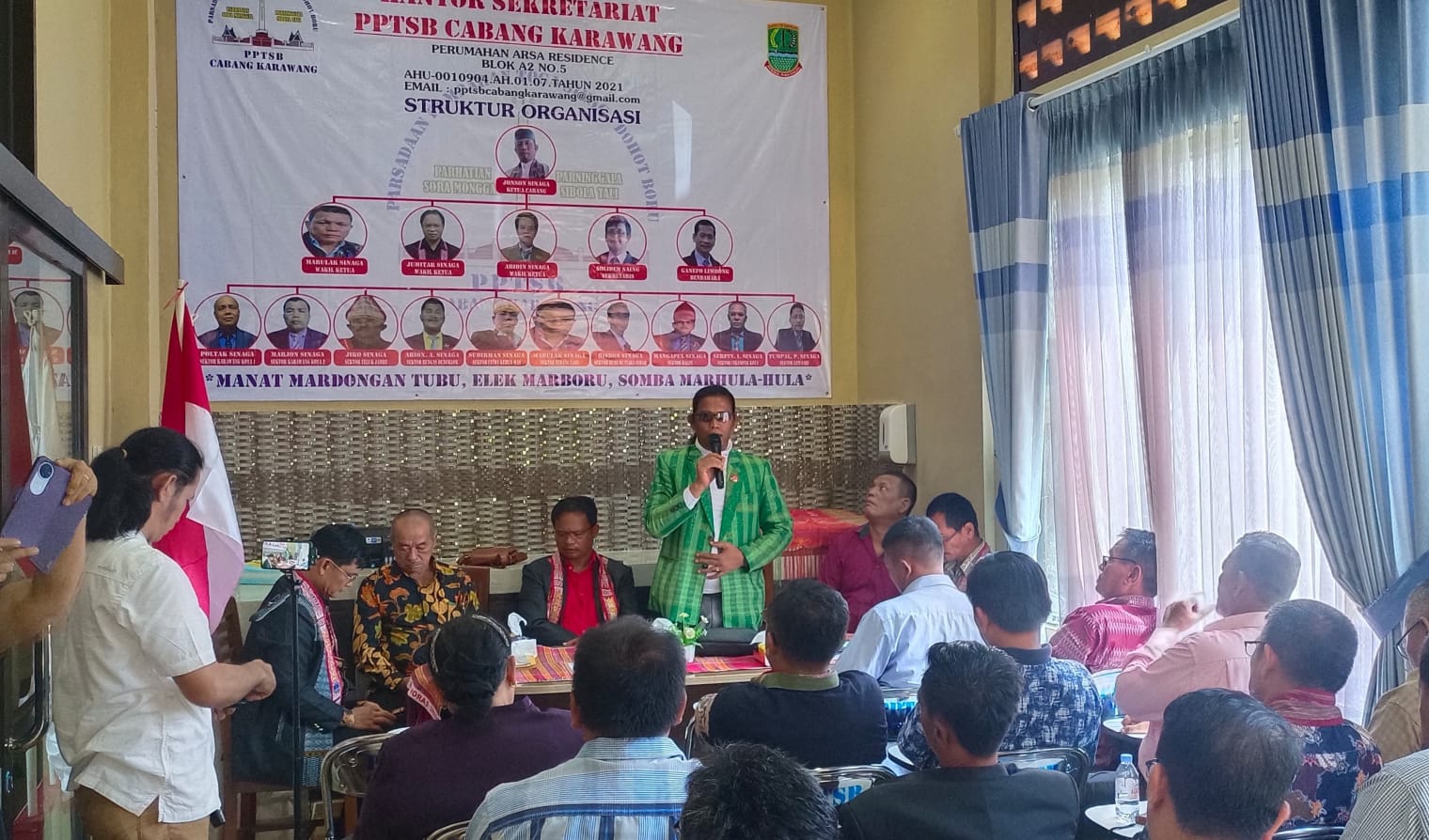 Pptsb karawang di kantor baru