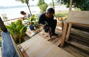 Pupuk kujang cikampek di situ kamojing