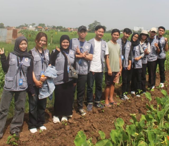 Mina padi mahasiswa kkn ubp karawang
